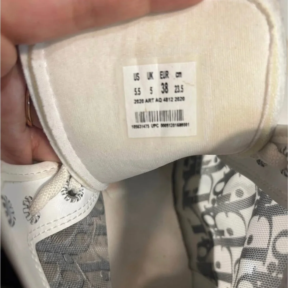 Christian Dior High Top shoes 5.5 - Picture 3 of 3